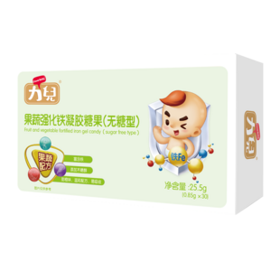 力儿果蔬强化铁凝胶糖果