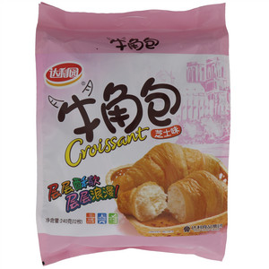达利园芝士味牛角包