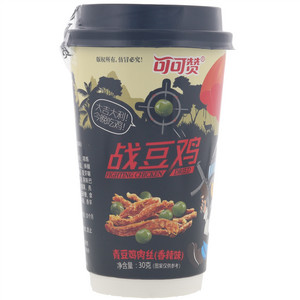 可可赞香辣味青豆鸡肉丝
