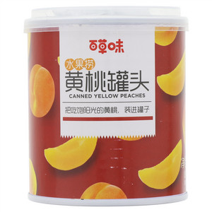 百草味黄桃罐头