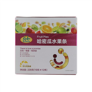 贝兜哈密瓜水果条