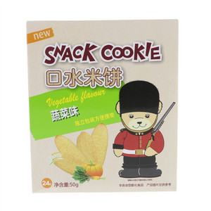 SNACK COOKIE Take care口水米饼（蔬菜味）50g