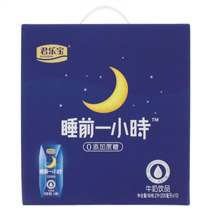 君乐宝睡前一小時牛奶饮品
