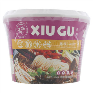 秀姑酸辣牛肉味过桥米线