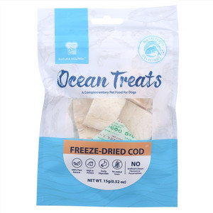 纳瑞施海味系列小蓝袋冻干深海鳕鱼