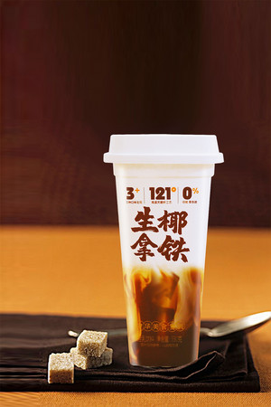 好哈生椰拿铁风味含乳饮料