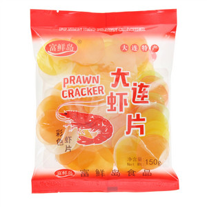 富鲜岛大连虾片彩色虾片