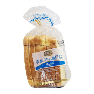 麦趣尔牛油排包面包（纸塑袋）200g