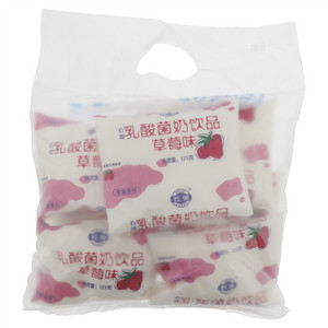 石埠草莓味乳酸菌奶饮品