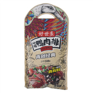 吮指鸭肉排-香菇黑鸭味