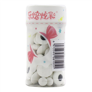 乐焙炫彩瓶装定制款大小眼睛混糕点装饰用糖果