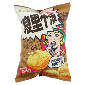 好丽友浪里个浪墨西哥风情烧烤味膨化食品