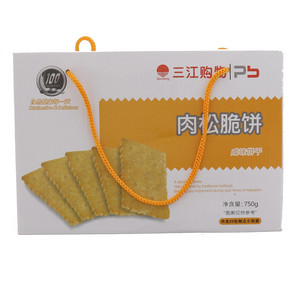 三江购物肉松脆饼咸味饼干