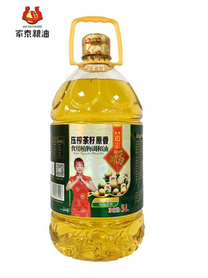 5升久久道道福吉茶籽原香食用植物调和油