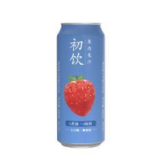 500克初饮果肉复合草莓汁饮品