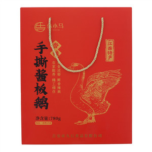 佶小马香辣手撕酱板鸭