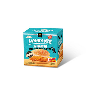 可好麦128g深海鳕鱼即食汉堡