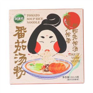 绿滋肴番茄汤粉