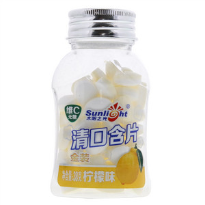 太阳之光柠檬味清口含片