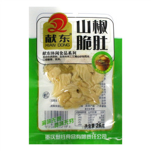 献东山椒脆肚