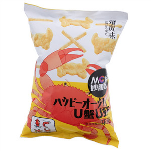 妙脆客蟹黄味U蟹U虾（虾条+小蟹果）