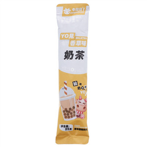 牛莜莜香草味奶茶