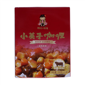 神州一味噌小美子牛肉原味咖喱