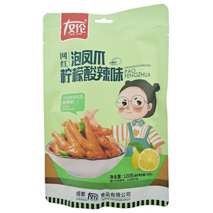 友伦柠檬酸辣味泡凤爪（网红）