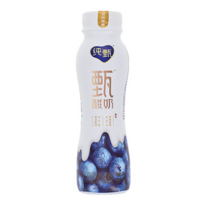 纯甄蓝莓口味风味酸牛乳