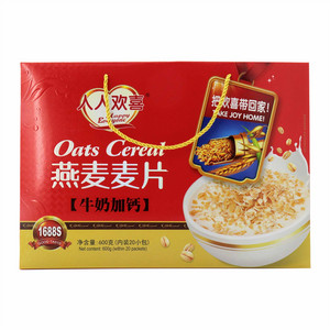 牛奶加钙燕麦麦片（鸿运大礼盒）
