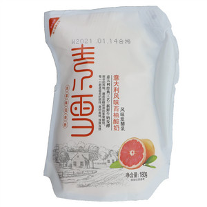 素雪意大利风味西柚酸奶 风味发酵乳