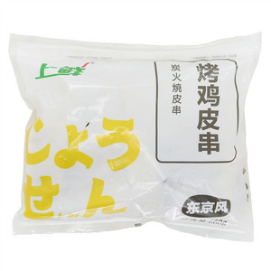 上鲜烤鸡皮串（速冻调制食品）