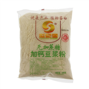 世纪春无加蔗糖加钙豆浆粉