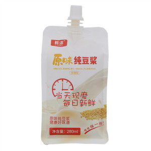 鲜沫含糖型原味纯豆浆