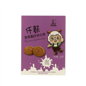 羊城仟麸苦荞高纤消化饼