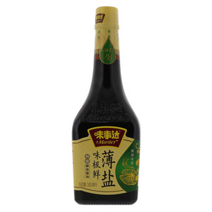 Master味事达味极鲜薄盐酿造酱油