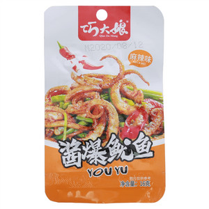 巧大娘麻辣味酱爆鱿鱼（麻辣味）