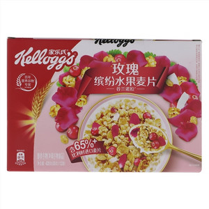 家乐氏谷兰诺拉缤纷水果玫瑰麦片