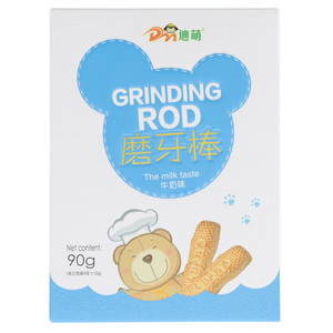 迪萌牛奶味磨牙棒