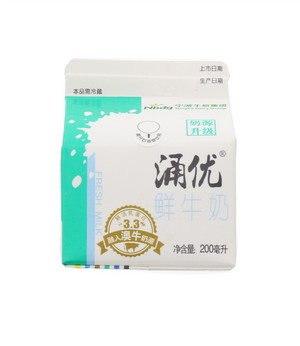 涌优鲜牛奶200ml