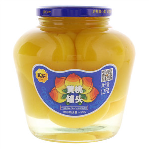 康发黄桃罐头