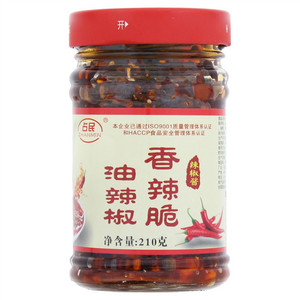 占民香辣脆油辣椒辣椒酱