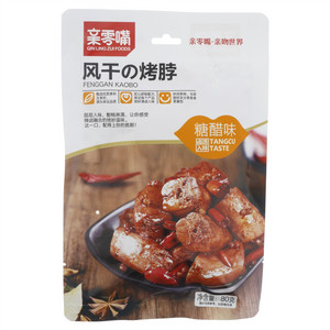 亲零嘴糖醋味风干烤脖
