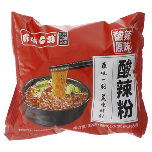 原味一刻酸辣原味酸辣粉（非油炸）