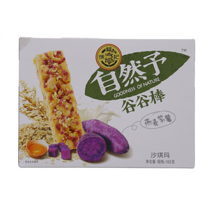 徐福记自然予燕麦紫薯谷谷棒沙琪玛