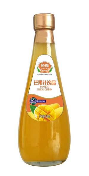 顶真芒果汁（标签）