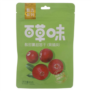 百草味甄选系列酸甜蔓越莓干（果脯类）