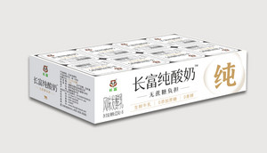 长富纯酸奶风味发酵乳