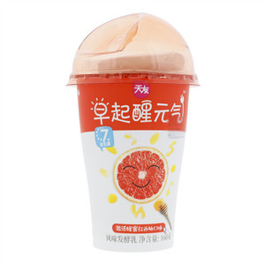 天友早起醒元气激活蜂蜜红西柚口味（风味发酵乳）