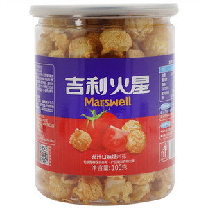 吉利火星茄汁口味爆米花100克